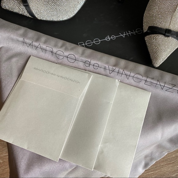 Marco De Vincenzo Crystal Boots Booties 37 NWT - Picture 12 of 16